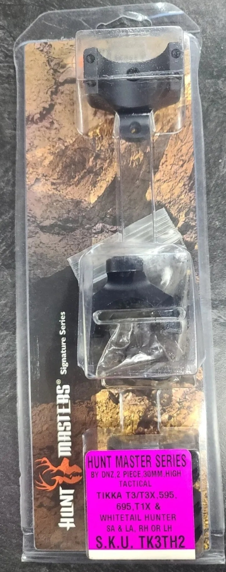 DNZ Hunt Masters TK3TH2 30MM TIKKA T3/T3X, 595, 695 SCOPE MOUNT Short Action or Long Action HIGH
