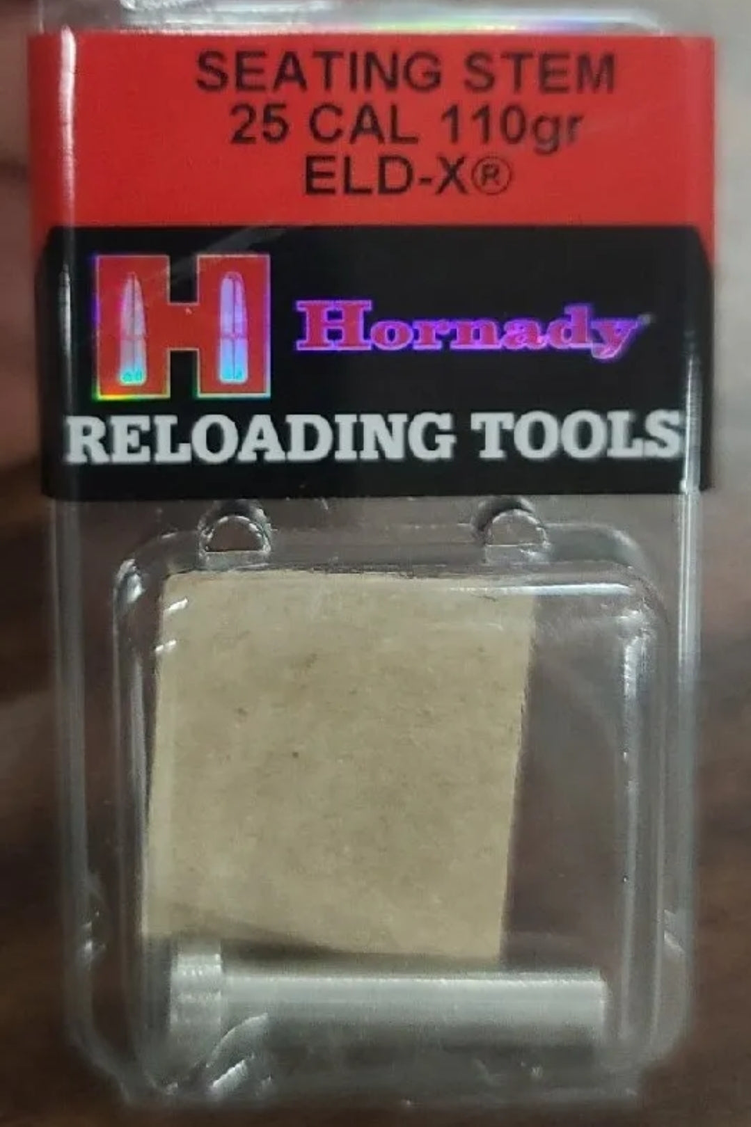 Hornady Seating Die Stem - 25 Cal 110gr ELD-Xpanding 397136