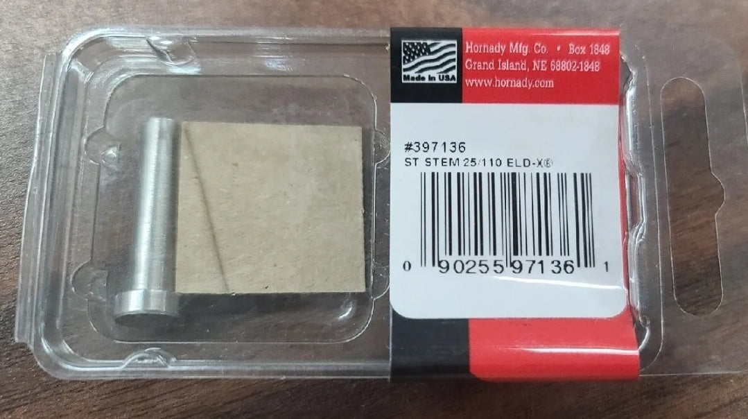 Hornady Seating Die Stem - 25 Cal 110gr ELD-Xpanding 397136