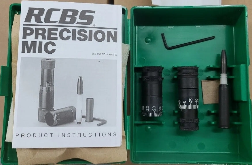 #88312 RCBS PRECISION MIC 260 REM REMINGTON TOOL HEADSPACE SAAMI SPEC