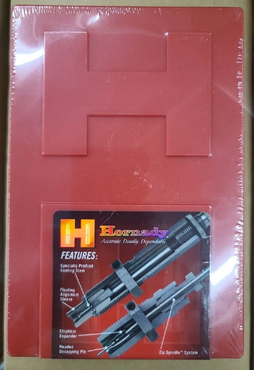 Hornady #546201 Ruger 204 Series 1 Full Length 2-Die Set Custom Grade New USA