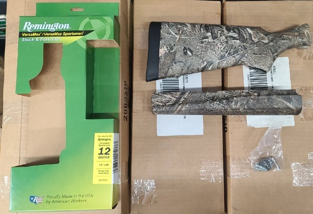 REMINGTON VERSA MAX SPORTS 12 GA STOCK SET MOSSY OAK DUCK BLIND CAMO #17977