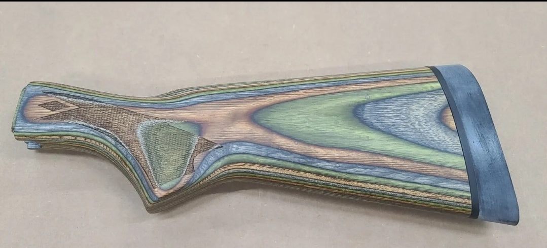NOS Remington 870, 1100 & 1187 20GA GA SATIN GREEN MOUNTAIN LAMINATE Stock OEM!