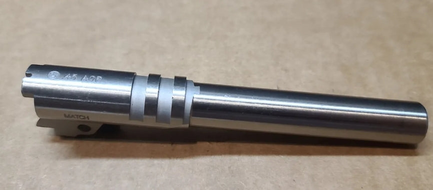 NOS PARA ORDNANCE Match Grade Barrel 5" STAINLESS 45 ACP Clark/Para Feed Ramp