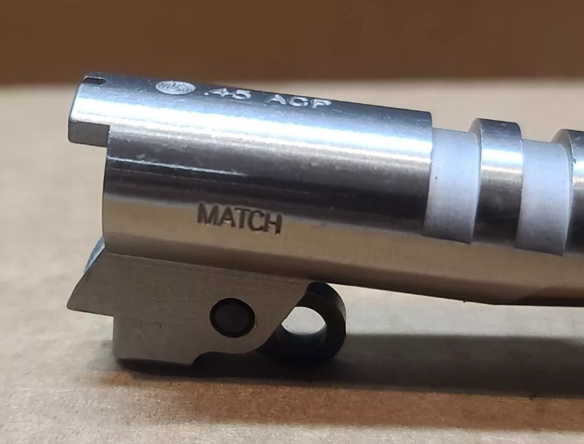 NOS PARA ORDNANCE Match Grade Barrel 5" STAINLESS 45 ACP Clark/Para Feed Ramp