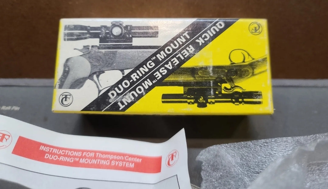THOMPSON CENTER DUO-RING BASE MED TREE HAWK REAL TREE CAMO 1-PC #9778 NEW IN BOX