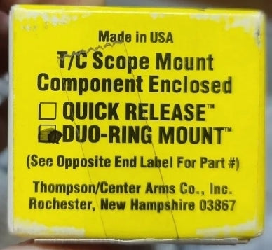 THOMPSON CENTER DUO-RING BASE MED TREE HAWK REAL TREE CAMO 1-PC #9778 NEW IN BOX