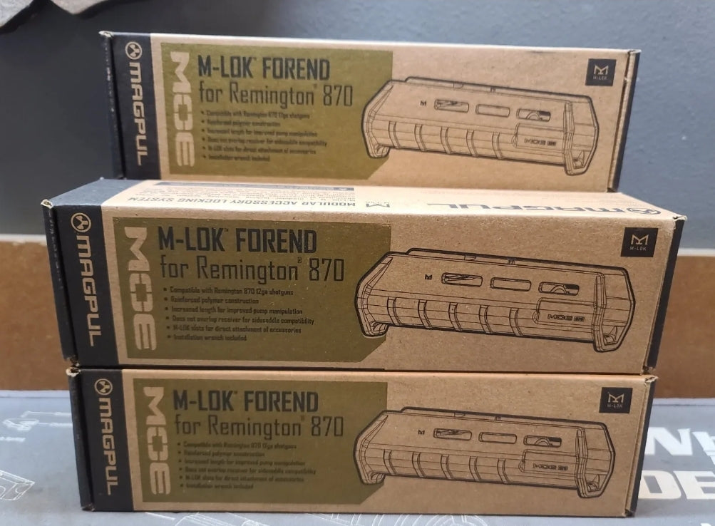 Magpul MAG496 Drop-in M-Lok Forend for Remington 870 12 Gauge Shotgun Orange