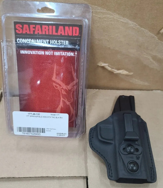 SAFARILAND HOLSTER SPRINGFIELD XDS XD 45 MODEL 17T RIGHT HAND KYDEX 17T-45-131