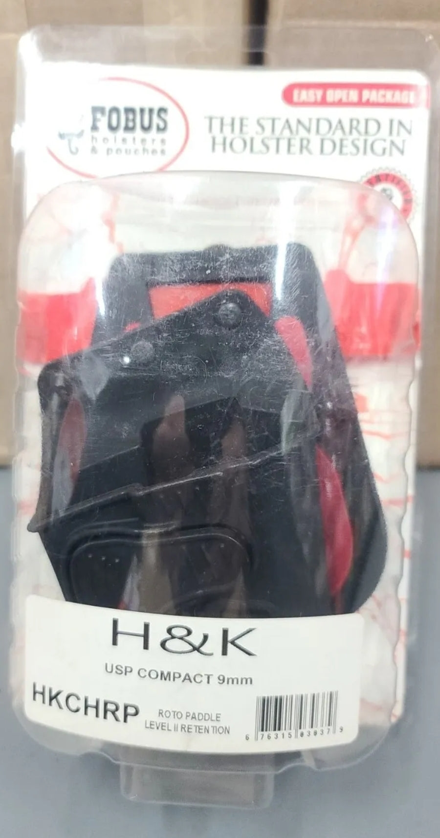 Fobus Holster Rapid Release Level 2 PADDLE Right Hand #HKCHRP H&K HK USP COMPACT 9MM