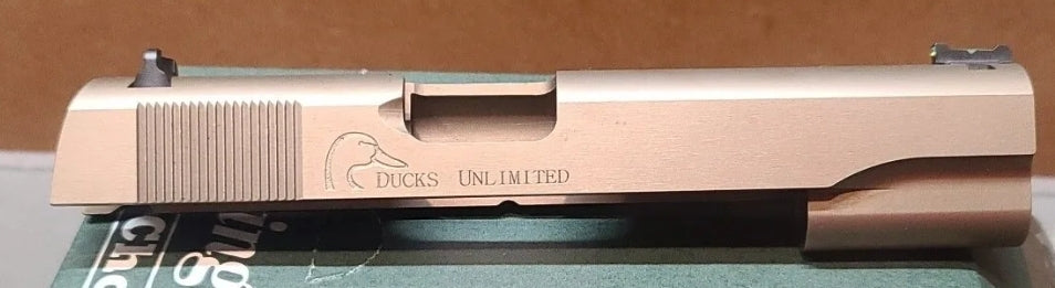 PARA ORDNANCE DUCKS UNLIMITED BRONZE 1911 FULL SIZE SLIDE 5" 9MM M1911 #3