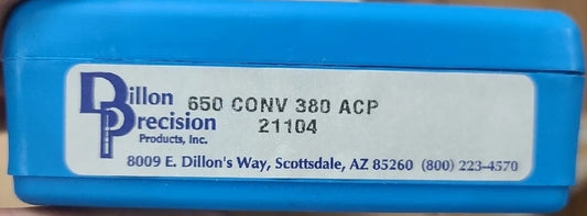 Dillon 380 ACP XL650/750 Conversion Kit 21104 PROGRESSIVE PRESS