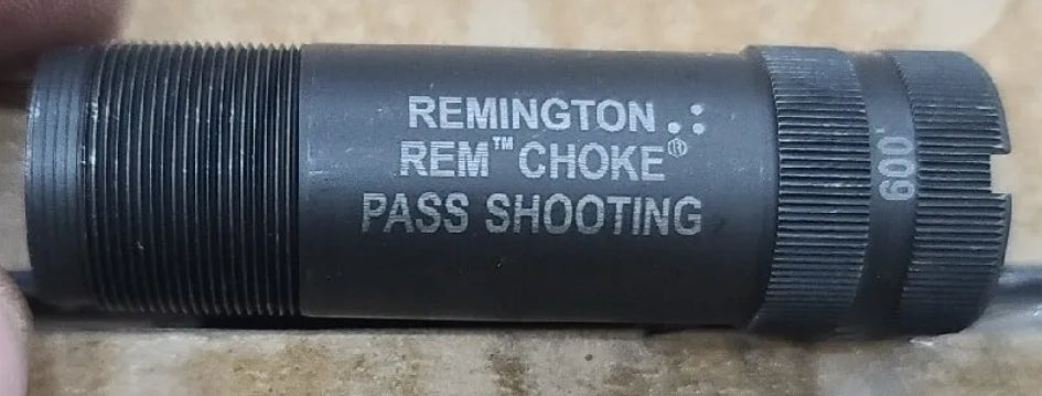 Remington 12 Gauge "Pass Shooting" Waterfowl Choke Tube 870, 1100 Rem-Choke