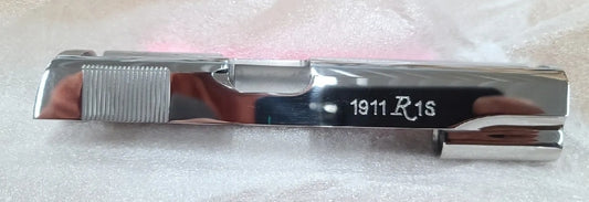 Remington 1911 R1 HIGH POLISH STAINLESS 5" Government Slide .45 ACP #96304