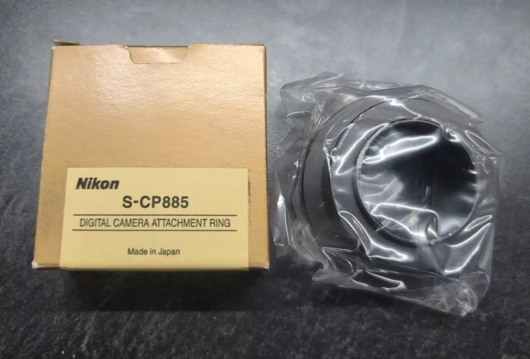 NEW! Nikon S-CP885 Sky & Earth Digiscoping Attachment for the Coolpix 885