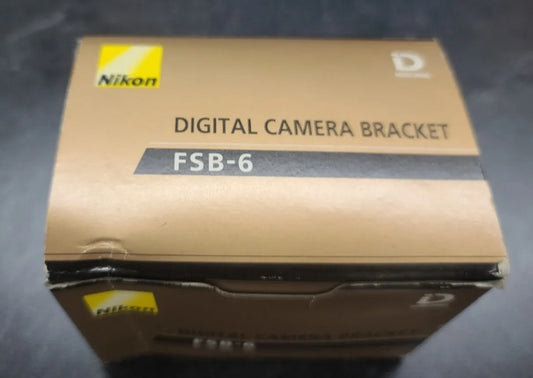 NEW! Nikon Fieldscope FSB-6 Camera Bracket Cable Release for Coolpix P500/P5100
