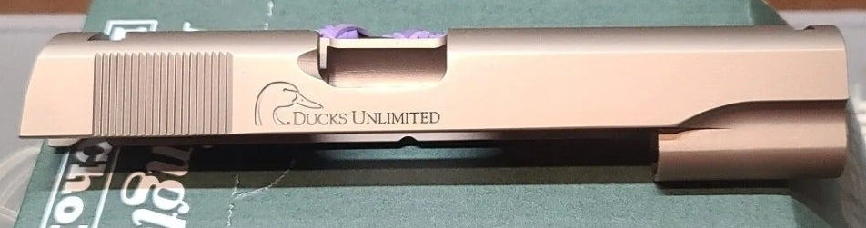 PARA ORDNANCE DUCKS UNLIMITED BRONZE 1911 FULL SIZE SLIDE 5" 9MM M1911 #1