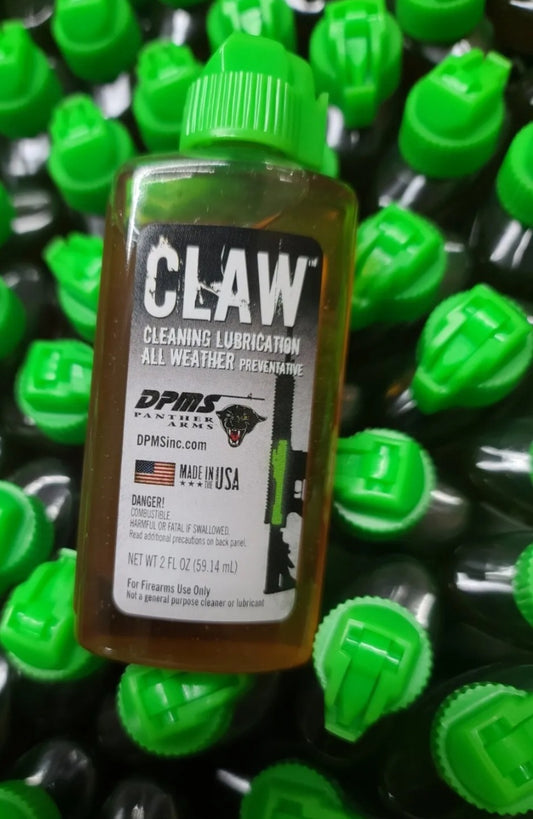 NEW DPMS CLAW Lubricating Oil Lubricant 2 oz. Cleaning ALL WEATHER #17274