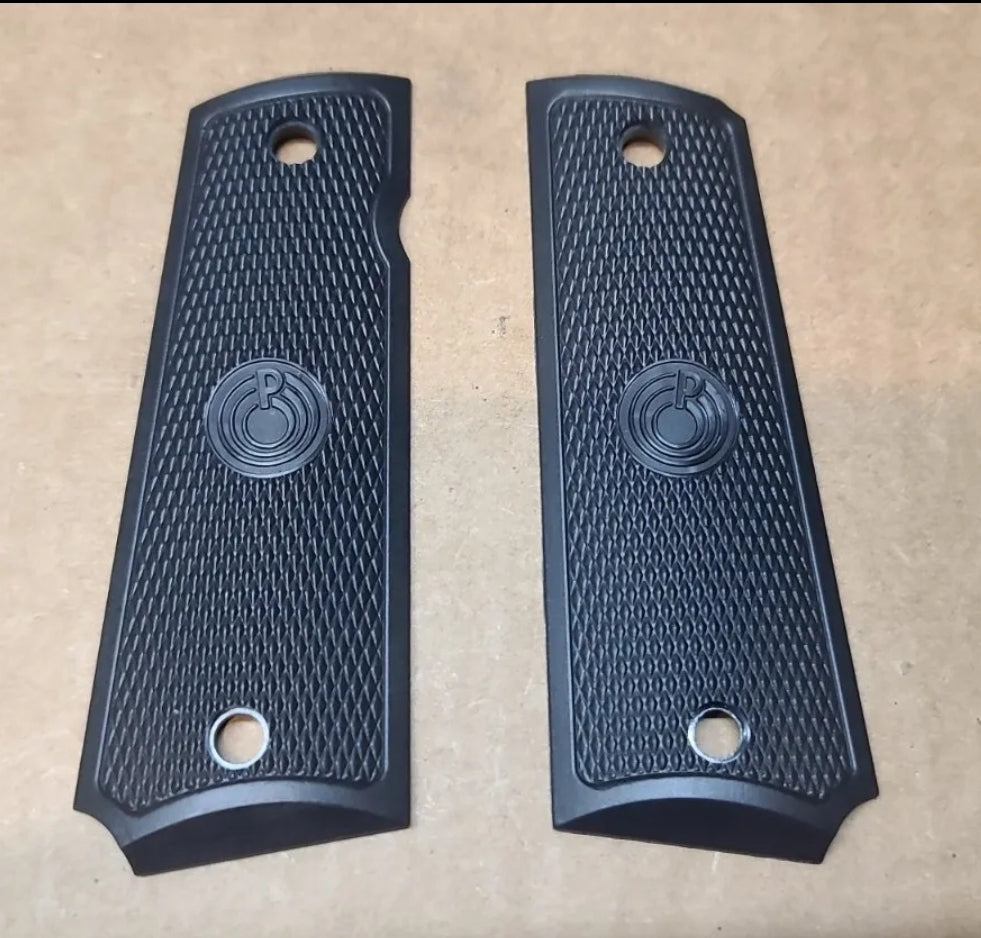 NOS OEM PARA ORDNANCE 1911 GRIPS FULL SIZE SINGLE STACK BLACK EXPERT M1911