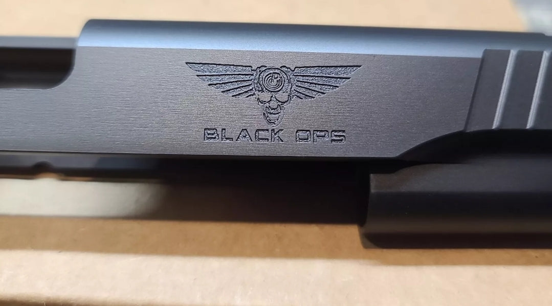 NEW Para Ordnance BLACK OPS SLIDE 5" 45ACP PVD BLACK #96690 REMINGTON M1911