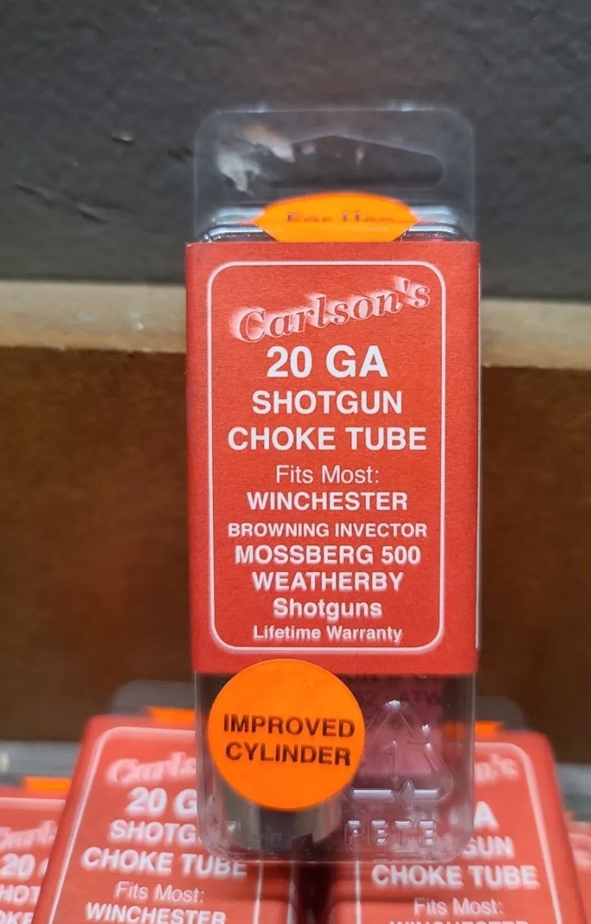 Carlson's Stainless Flush Mount Choke Tube 20 GA Winchester Improved Cylinder