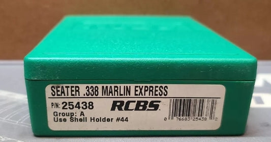 RCBS .338 Marlin Express Seater Die #25438